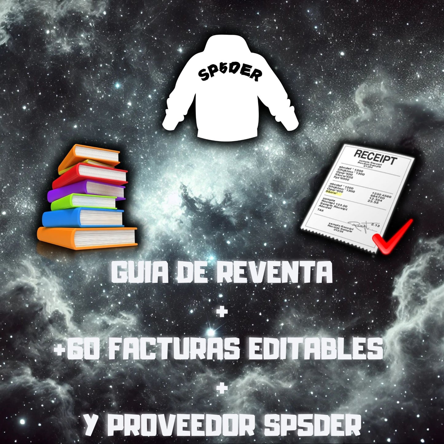 PACK GUÍA, +60 FACTURAS EDITABLES Y PROVEEDOR SPIDER