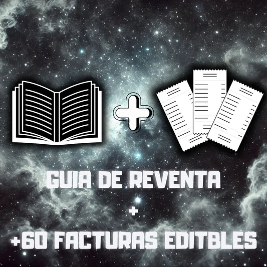 +60 FACTURAS EDITABLES + LA GUÍA DE REVENTA