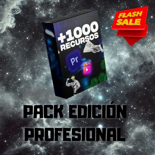 PACK +1000 RECURSOS DE EDICIÓN PROFESIONAL